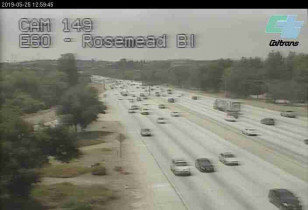 Slika pregleda web-kamere South El Monte - SR-60 East At Rosemead Blvd